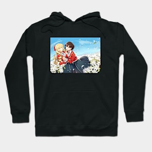 I Favor The Villainess | | Rae x Claire ~ I'm In Love With The Villainess | Yuri Anime Novel & Manga Hoodie